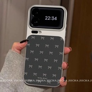 Black Bow Pattern Phone Case for Xiaomi17/17 Pro/17 ProMax, Shockproof Full-Coverage Soft Cover, Min
