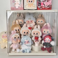 Cartoon lb Box Acrylic Transparent Plush Doll Storage Box Stackable Cute lb V2 Dustproof Magnetic Di