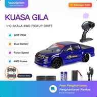 [KL Ready Stock] 1:10 Dmax RC Pickup Drift Car 4WD Dual Battery Turbo High Speed Large Remote Contro