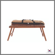 ▷twinovamall◁ [Black Design] Slim Roll Table Camping Roll Top Wood Table