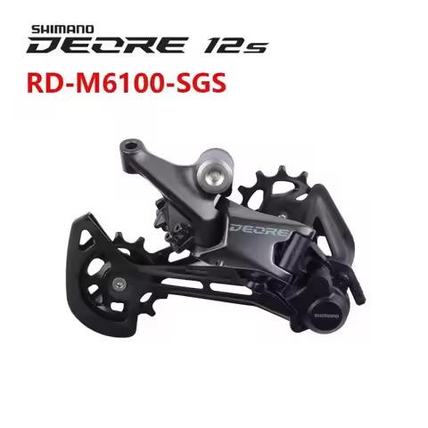 SHIMANO DEORE M6100 Rear Derailleur RD-M6100-SGS SHADOW RD+ Hidden Rear Derailleur 1x12 Speed Origin
