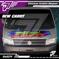 Stiker Decal Kabin Depan STRONG SAWIT Custom NEW CARRY TAYO Full Laminasi Anti Gores Anti Air dan An