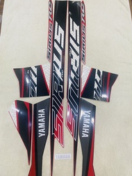 Bộ tem decal dán xe máy Yamaha sirius đời 2020 2021 màu đỏ yếm đen zin thái siêu đẹp