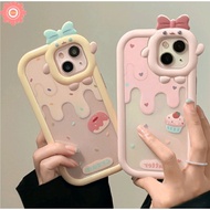 Premium case ice cream for Vivo Y35 Y22/Y22s Y15s/Y15A/Y01 Y50 Y30i Y12S/Y20 Y12A/Y11s Y20A Y21T/Y33