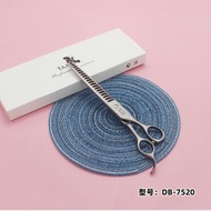 TAA Pet Scissors Fish Bone Scissors 7.5-Inch Thinning Shear DB-7520 Teddy Bichon Dog Cat KM2Z