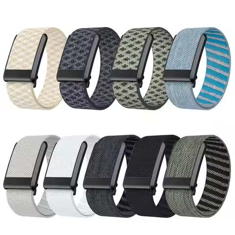 Waterproof Bicep Band for Whoop4.0 Two-tone Wristband Official Same Style Nylon Strap Wristband Comp