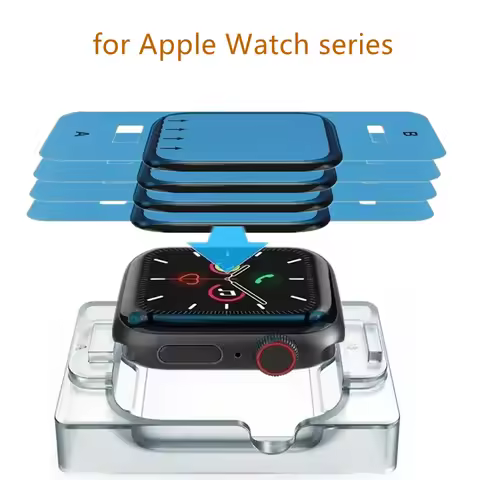4pcs Ceramic film For Apple watch Ultra 9 8 7 49mm 45mm 41mm Screen protector For Apple watch 6 5 SE