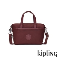Kipling ของแท้ 💯 รุ่น KALA Compact สี Deep Aubergine ขนาดกระทัดรัด ถือสวย หรือใส่สายยาว สะพายได้ด้วย ดูดี น่าใช้มากๆ ค่ะ