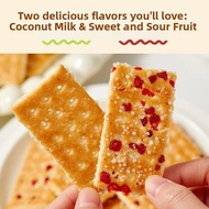 Crunchy Coconut Cranberry Biscuit