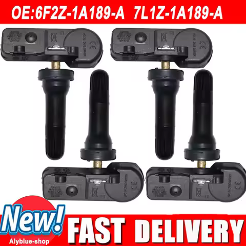 TPMS Tire Pressure Sensor 6F2Z1A189A For Ford Mustang Fusion 2007 2008 2009 Tire Pressure Gauge 6F2Z