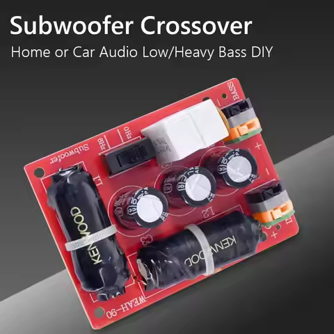 Bass Speaker Subwoofer Frequency Divider Car Audio Crossover Speaker Frequency Divider Stereo for Ho