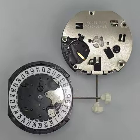 1PCS sunon PE90 PE70 movement Ligne Quartz Movement 6 hands Or 5 Hands at 3/6/9 or 6/9/12 Movement f