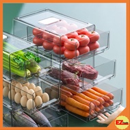 Transparent Food Drawer Storage Organizer | Refrigerator Organizer | Storage Drawer without cover, Assorted