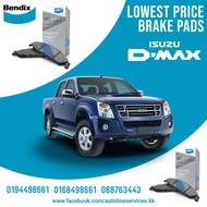 【SABAH】BENDIX Front Brake Pads Isuzu D-Max 4x4 4x2 ISUZU D-MAX METAL KING TITANIUM ORIGINAL