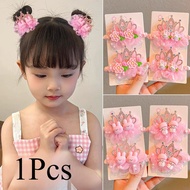Children Kids with Crown Hair Ties Hair Rope Scrunchies Rubber Ponytail Hair Accessory