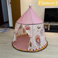 [flameer1] Play Tent for Kids Toy, Foldable Teepee Play House Child Castle Play Tent for Parks Barbecues Kids Picnics,