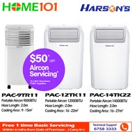 Harsons Portable Aircon 9000 - 14000BTU | PAC-9TR11 | PAC-12TK11 | PAC-14TK22