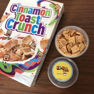 Cinnamon TOAST CRUNCH CEREAL SHARE IN 30GR CEREAL INTERNATIONAL Import