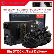 T.F.SKYWINDINTL Flex PC PSU 400W Small 1U Power Supply Rated Power 350W Full Module 80plus Gold For 