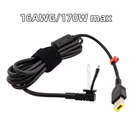 16AWG Original Laptop DC Power Cable Cord 135W 170W Dc Adapter Connector for Lenovo Legion Y720-15 Y