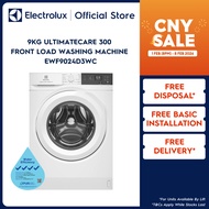 Electrolux EWF9024D3WC 9kg UltimateCare 300 Front Load Washing Machine with 2 Years Warranty
