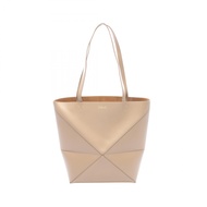 【二手】 LOEWE Puzzle Tote 中米色皮革手提包 - 女士 - 二手