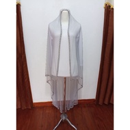Bridal Veil ABU Mutiara Veil Wedding Slayer Wedding Bridal Veil