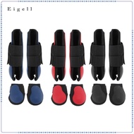 Eigell 1 Pair Professional Equine Horse Horse Exercise Jumping Boots, Tendon Leg Support Boots for T