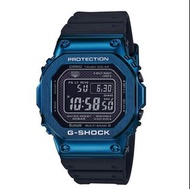 全新 有門市 CASIO G-SHOCK WATCH GMW-B5000G-2 GMW-B5000G-2DR GMW-B5000G GMW-B5000 藍錩色殼 膠帶