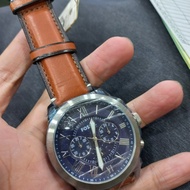 Jam tangan fossil FS 5151 4991 leather strap FS5151 FS4991