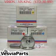 Piston KIT PISTON SET FIM88 VIXION Daily 57-57.5 - 58 PIN14