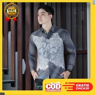 KEMEJA Premium 1063 Tyaga Slimfit BATIK Shirt For Men With New MODEL Of BATIK/National BATIK