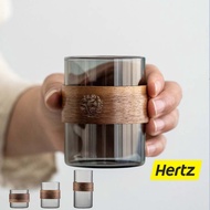 Hertz Cafe Japanese Style Water Glass 150/210/300 ml Can Be Put On Both Cold Hot For Coffee Tea Juices.