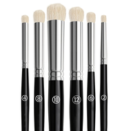 6Pcs Miniature Dry Brush Set | Professional Synthetic Bristles for Warhammer 40K, DND, Citadel Model
