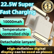 【NEW ARRIVAL】Portable Power Station 22.5W 220V Original solar powerbank with 1 Cable 10000Mah Power 