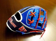 {圓圓小舖}全新美規日製Wilson A2K威爾森北美小牛皮內野工字擋手套MB50 MOOKIE BETTS 1786