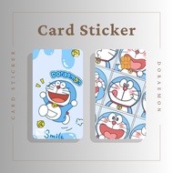 DORAEMON CARD STICKER - TNG CARD / NFC CARD / ATM CARD / ACCESS CARD / TOUCH N GO CARD / WATSON CARD