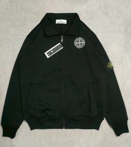 Jaket Tracktop Zipper Bahan Plece Premium Stone Island