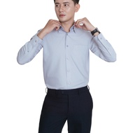 Tay Do men's long-sleeved maternity shirt, regular form, anti-wrinkle, cool, Poly, Modal-1N031TL1