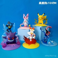 Pokémon Fairy Eevee Pikachu Koga Ninja Blind Box Figurine Ornament Toy Gift