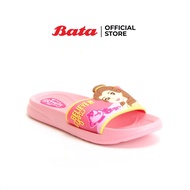 Bata รองเท้าแตะแบบสวมสำหรับเด็ก Disney รุ่น My Princess I สีชมพู - 3615827 Disney SUMMER