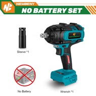 จัดส่งฟรี)1300N ประแจผลกระทบไร้สาย18V.Mบล็อกไฟฟ้าMAKITA  งานหนัก1500W ประแจผลกระทบแบบไม่มีแปรงถ่าน (มอเตอร์4820) ชั้นวางของสำหรับซ่อมรถยนต์ที่มีประสิทธิภาพสูงเครื่องคลายเกลียวไขควงครัวเรือนเครื่องมือไฟฟ้า