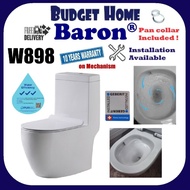 Rimless tornado Baron W898 Toilet bowl / Geberit Tornado rimless flush with geberit system with inst