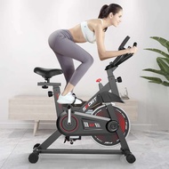 Multi-Function Spin Bike Foldable Fixed Exercise Bike Adjustable Flywheel/Magnetic Resistance Profes