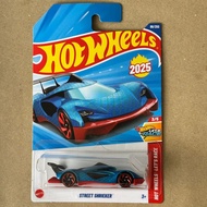 Hot Wheels Street Shrieker - Blue ( 66/250 - 2025 Mix Q - Netflix Let's Race 3/5 ) - New for 2025