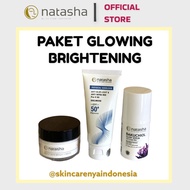 NATASHA SKINCARE glowing package brightening/ whitening/ acne scar/
