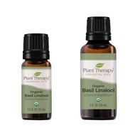 Plant Therapy Basil Linalool Organic Essential Oil
