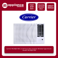 Carrier WCARJ019EE 2.0 HP Non Inverter Window Type Aircon