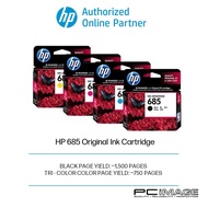 HP 685 Original Ink Advantage Cartridge - Black/Cyan/Magenta/Yellow