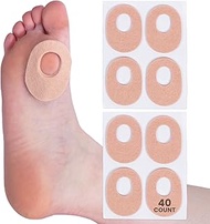 Aetna Felt - Flesh Felt Bunion Shields - 1/8" Thick - Pack of 40 - Adhesive Backing - for Callus - B
